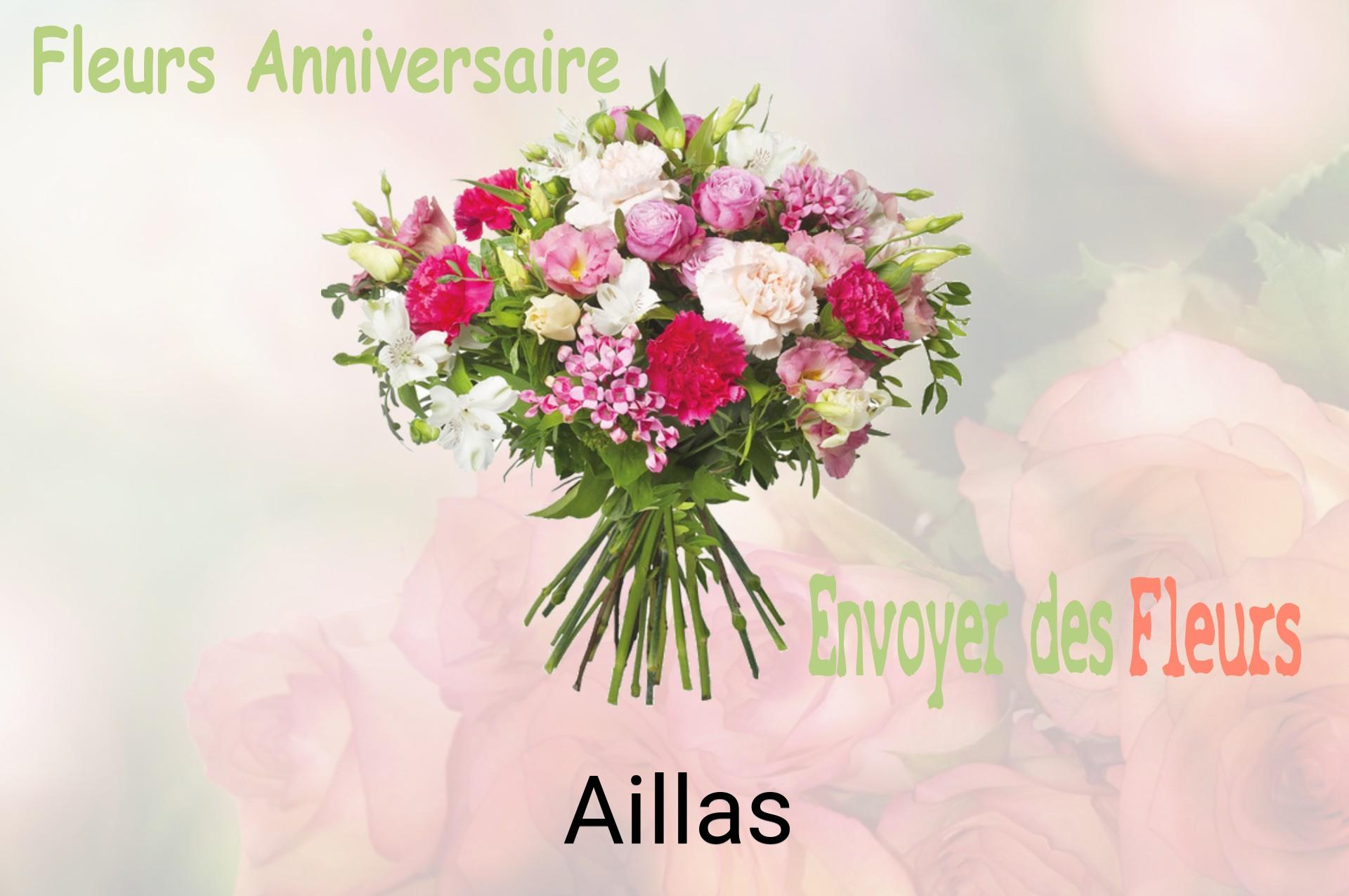 Bouquet de fleurs d’anniversaire livré à Aillas