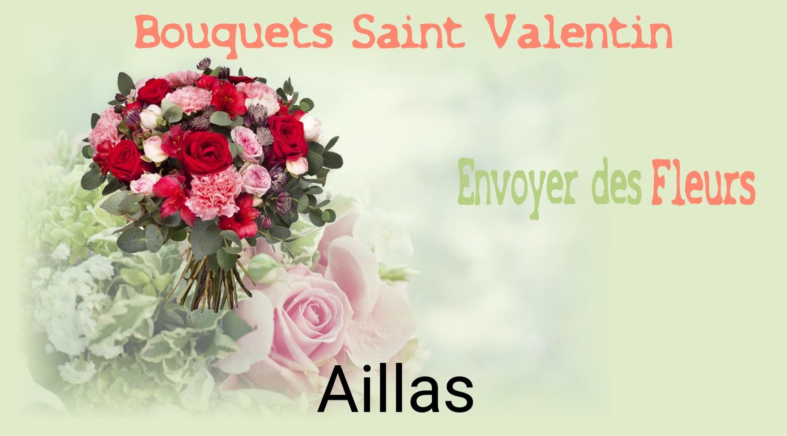 Roses de Saint-Valentin livrées à Aillas